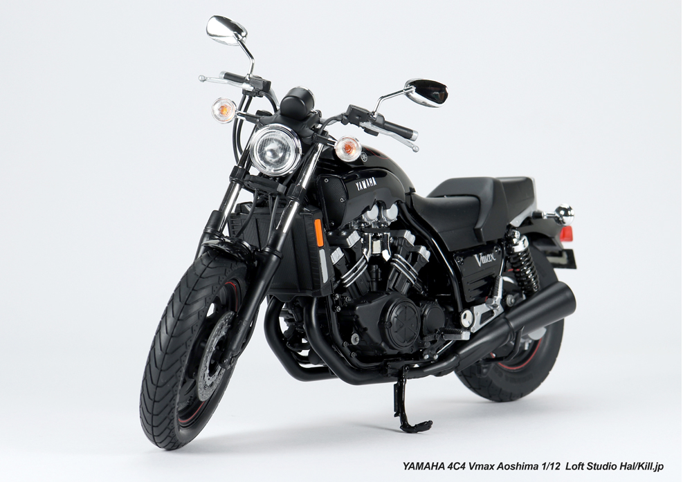 1/12 YAMAHA 4C4 Vmax Aoshima