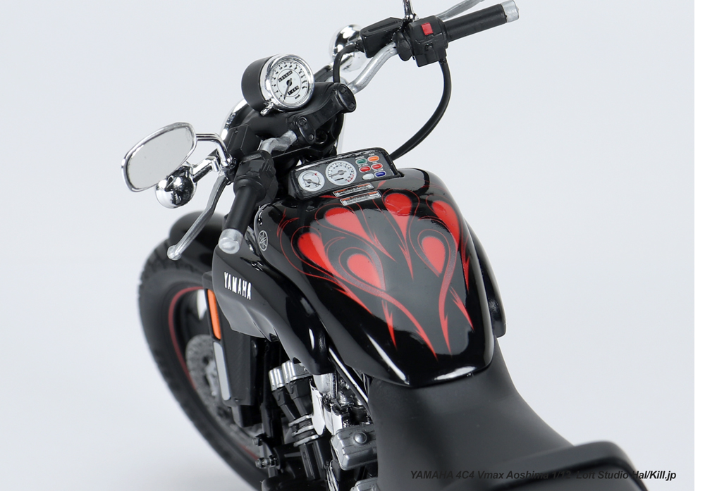 1/12 YAMAHA 4C4 Vmax Aoshima