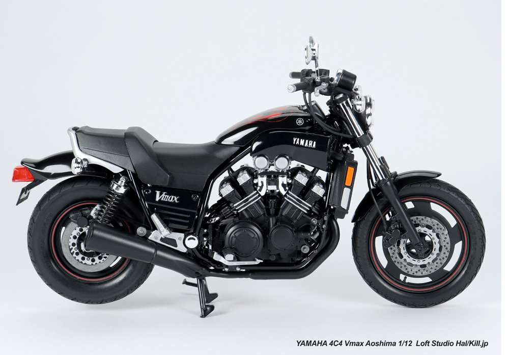 1/12 YAMAHA 4C4 Vmax Aoshima