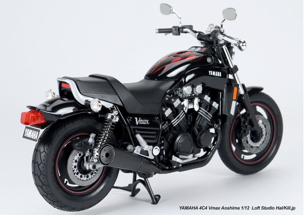 1/12 YAMAHA 4C4 Vmax Aoshima