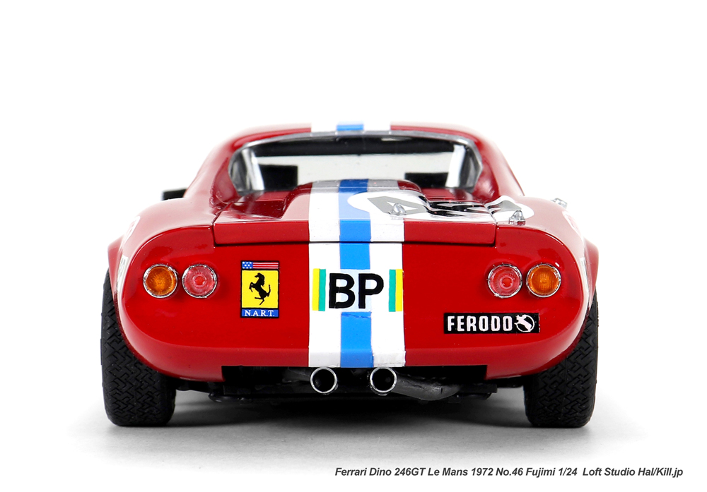 1/24 Ferrari Dino 246GT Le Mans 1972 No.46 Fujimi