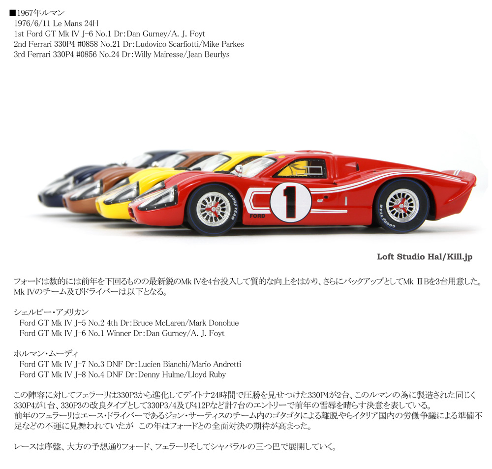 Ford GT Mk IV Le Mans 24H