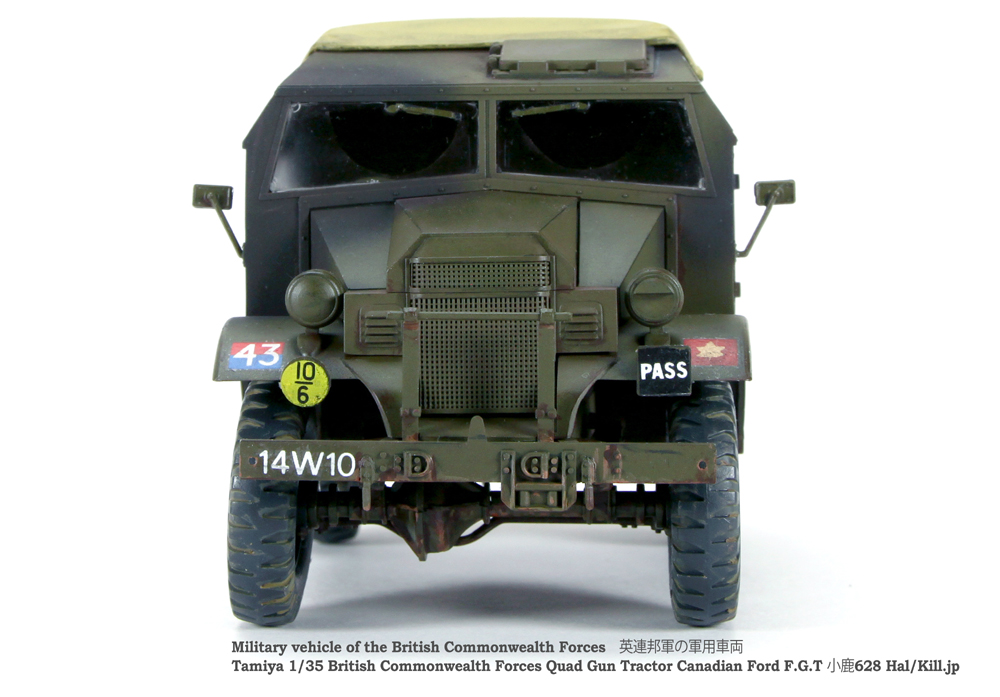1/35 British Commonwealth Forces Quad Gun Tractor Canadian Ford F.G.T Tamiya ����628